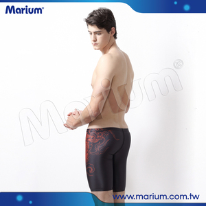 Maillot de bain pour homme de bonne qualité, séchage rapide, non toxique, imprimé noir, sexy, 1 pièce - Product Image 5