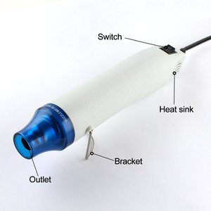 2020 Fashional 110V/300W <span class=keywords><strong>Mini</strong></span> Pistola de Calor Multifunções Mão-Hold ferramenta para soldar o fio de Aquecimento Elétrico conector - Product Image 4