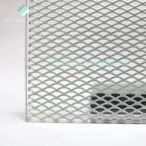 Tecture tinted metal mesh laminated glass for documte
