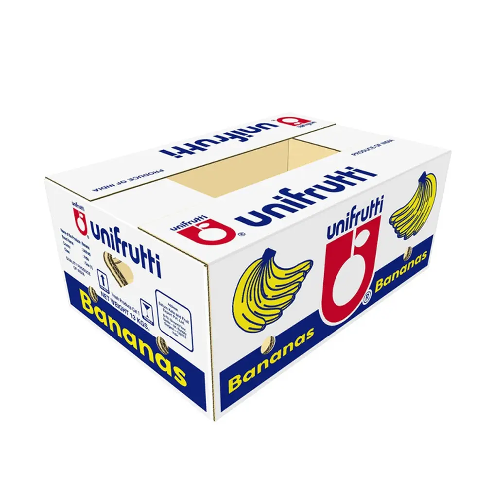 Beste preis starke professional kunden print logo banana karton box