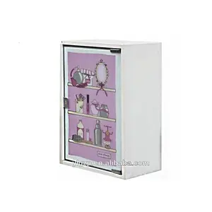 Armoire médicale de stockage des aliments en métal, armoire médicale avec porte en verre, armoire à médicaments murale, kit de premiers soins - Product Image 1