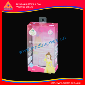 Flawless personalizados terminado plástico <span class=keywords><strong>PET</strong></span> plegable caja de embalaje para el cuerpo varita - Product Image 1