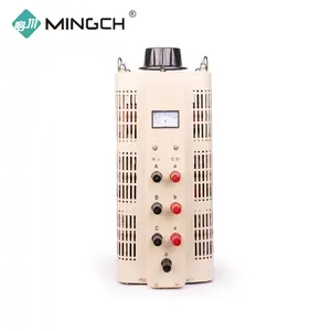 MINGCH 6KVA 三相交流电压调节器/380 V 输入电压可变变压器