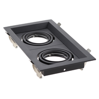 Conception Simple MR16 Logement en Aluminium de Lampe de Spot Encastrable Cadre Léger