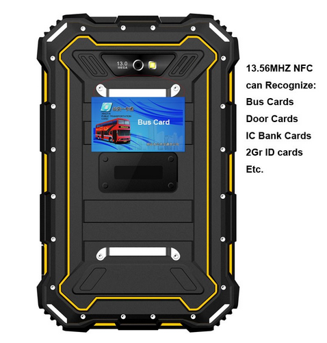 Fábrica barata 7 pulgadas resistente impermeable tabletas con Android OS GPS 3G lector NFC resistente tabletas IP68 HR933