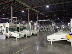 Máy Không Dệt Sợi <span class=keywords><strong>Polyester</strong></span> Nhiệt Bonding Line Đối Với Nệm Quilts Hàng May Mặc Vv - Product Image 3