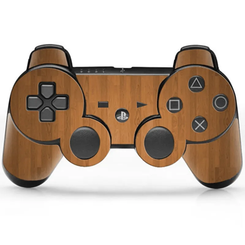 Wood Cool Custom accepted PVC Vinyl Skins For Sony Playstation 3 Controller Sticker For Ps 3 Decal