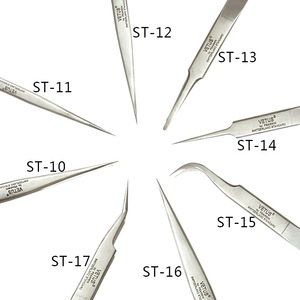 Vetus pince à <span class=keywords><strong>épiler</strong></span> professionnelle <span class=keywords><strong>pour</strong></span> Extension de cils et <span class=keywords><strong>sourcils</strong></span> - Product Image 4