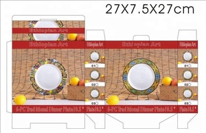 Assiette <span class=keywords><strong>de</strong></span> Luxe en <span class=keywords><strong>Porcelaine</strong></span>, Design Éthiopien Moderne, Plate et Durable, Idéale pour la Restauration, Nouveau Modèle, Offre Spéciale - Product Image 3