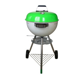 Nuevo Diseño - Parrilla de Carbón de Porcelana Brillante de <span class=keywords><strong>18</strong></span> Pulgadas, Parrilla de Carbón para Acampar, Vivir al Aire Libre, Parrilla de Carbón de <span class=keywords><strong>18</strong></span> Pulgadas para Barbacoa - Product Image 2