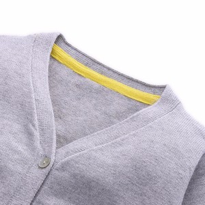 Gris claro bebés suéter diseño muchachos moda cardigan - Product Image 4