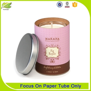 Moda tubo <span class=keywords><strong>de</strong></span> cartón <span class=keywords><strong>de</strong></span> embalaje vela - Product Image 3