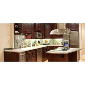 Modern Traditional All Wood Furniture Cabinet Modular Galley Kitchen <strong>Corner</strong> <strong>Units</strong> with Island - Product Image 6