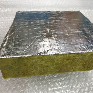 Matériau d'isolation au feu en <span class=keywords><strong>laine</strong></span> <span class=keywords><strong>de</strong></span> <span class=keywords><strong>roche</strong></span> avec feuille d'aluminium, 10 pièces, meilleur prix - Product Image 2