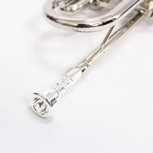 <span class=keywords><strong>Trompette</strong></span> professionnelle en cuivre nickelé standard OEM, tonalité Bb, <span class=keywords><strong>trompette</strong></span> en acier inoxydable bon marché, corps en laiton Bb - Product Image 4