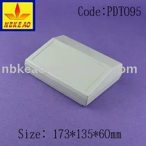 탁상용 인클로저 abs 플라스틱 인클로저 제조 업체 cnc 회로 상자 벤치 타입 악기 상자 PDT095 크기 173*135*60mm