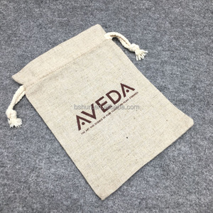 Bolsa de arpillera con cordón, con volantes, duradera, saludable, tamaño personalizable y logotipo - Product Image 5
