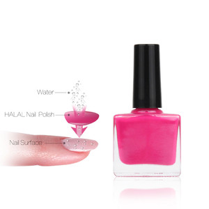 <span class=keywords><strong>Vernis</strong></span> à ongles écologique <span class=keywords><strong>pour</strong></span> femmes et enfants musulmans Design halal à base d'eau et à la mode Séchage rapide Volume de 15ml - Product Image 3