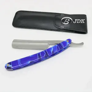 JDK Barber Straight Edge Razor Professional 100% Carbon Steel Cutthroat Baber Shop Safety Shaving Razor