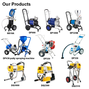 Professional Electric Airless <strong>Paint</strong> <strong>Sprayer</strong> High-Pressure 2200W 3300PSI for DIY Latex <strong>Paint</strong> <strong>Wall</strong> Coating &amp; Industrial Painting - Product Image 6