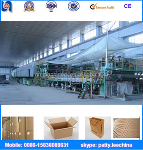 Large capacity fast speed <span class=keywords><strong>box</strong></span> cardboard paper making production line, 10 ton/day - Product Image 5
