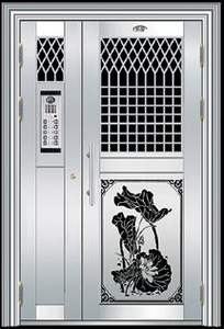 Venta al por mayor de hierro puerta de la Puerta de los precios de acero inoxidable de alta calidad diseño de puerta a prueba de viento parrilla de hierro puerta diseños - Product Image 4