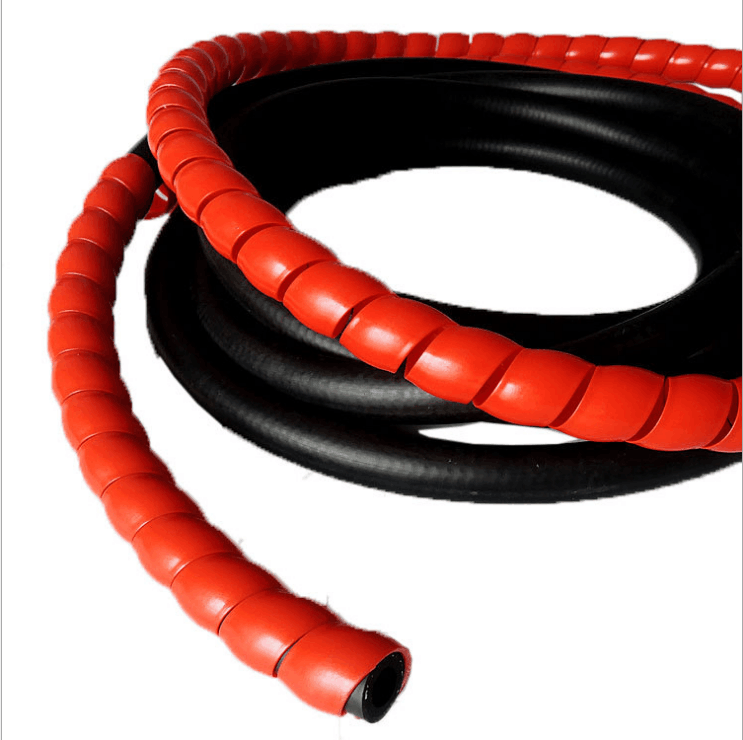 Protector De Manguera Hidráulica De Protección De Cable Negro, 1 Metro
