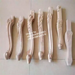 Antike Chinesische Holz Carving Möbel Schrank Fuß Tisch Beine