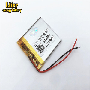 Hot Sale 283035 3,7 V 350 mAh battery rechargeable polymer Li-polímero LiPo lithium Battery's warehousing - Product Image 3