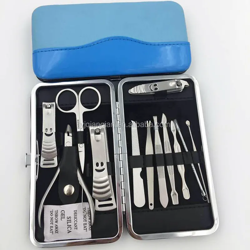 Stainless Steel Manicure Pedicure Ear Pick Nail Clippers Set