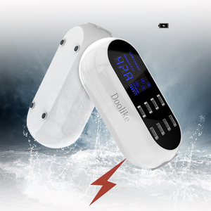 Doolike 8 USB Hub Với LCD Sạc Thông Minh Usb Sạc Điện Thoại Di Động Sạc - Product Image 2