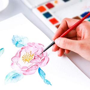 Personnalisé <span class=keywords><strong>En</strong></span> Gros <span class=keywords><strong>ligne</strong></span> <span class=keywords><strong>aquarelle</strong></span> 000 dessin peinture brosse - Product Image 4