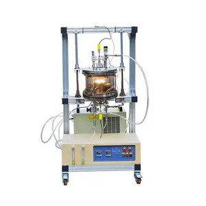 Factory price rapid annealing furnace with 11" OD quartz chamber and 5" x 5" rotating sample holder