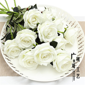 50 centimetri Rose <span class=keywords><strong>Piante</strong></span> Artificiali per la Decorazione <span class=keywords><strong>di</strong></span> le Case <span class=keywords><strong>di</strong></span> Mettere i Fiori in Vasi <span class=keywords><strong>di</strong></span> Plastica - Product Image 3