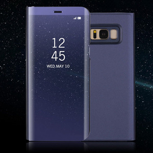 Ốp Điện Thoại Dạng Đứng Tráng Gương Cho <span class=keywords><strong>Samsung</strong></span> <span class=keywords><strong>Note</strong></span> 8 9 S8 S8 Plus, Ốp Gương Lật Có Ô Cửa Sổ - Product Image 2