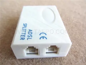 Cpe RJ11 RJ45 Adsl Dsl Filter Modem Isdn 2 Lijn Telefoon Splitter