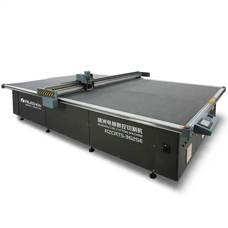 Factory Price Ruizhou digital pattern cutter machine cnc fabric cloth cutting machine by knifes