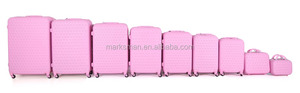 Venta CALIENTE 2017 nuevo diseño de equipaje de viaje <span class=keywords><strong>9</strong></span> unids ABS equipaje de viaje bolsas de equipaje de viaje - Product Image 5