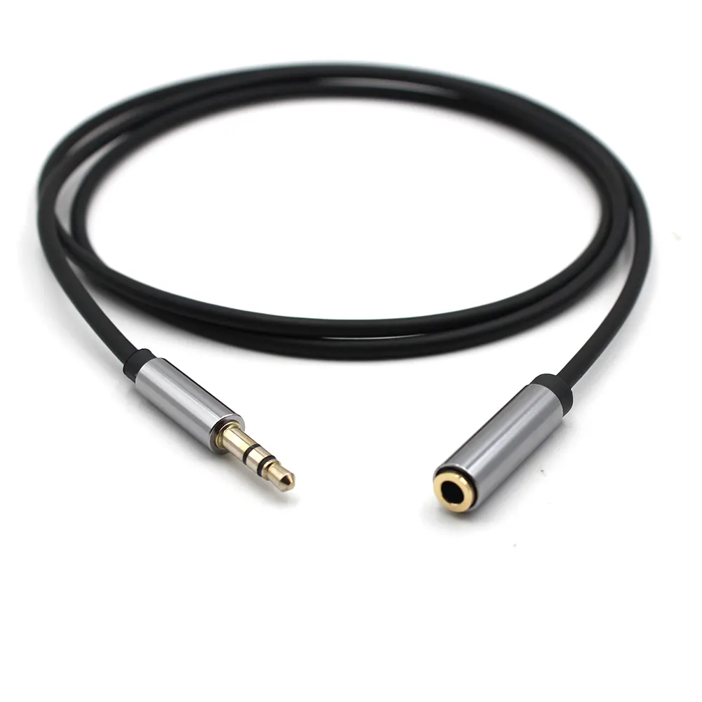 3.5mm Male to 3.5mm Female Auxiliary 4-Conductor TRRS Stereo Audio Extension Cable