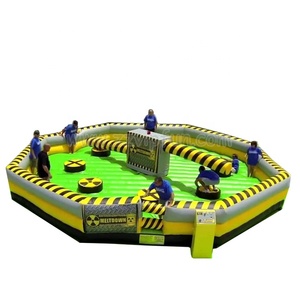 Venta caliente de alta calidad de PVC inflable crisis obstáculo <span class=keywords><strong>juego</strong></span> inflable <span class=keywords><strong>Wipeout</strong></span> - Product Image 2