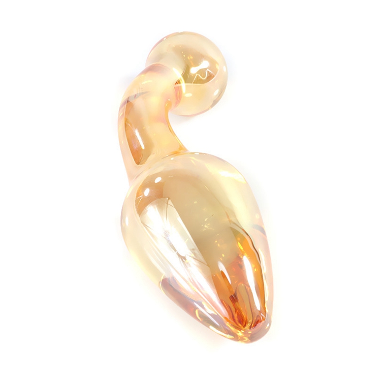 DIY Anal Plug Crystal Butt for Couple Massager Glass Dildo