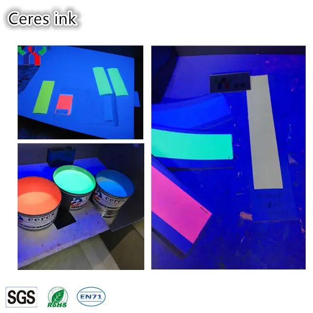 High Quality UV Invisible Fluorescent Ink For Screen/Offset/ Inkjet Printing