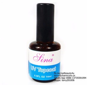 Sina pas d'essuyage <span class=keywords><strong>Top</strong></span> <span class=keywords><strong>coat</strong></span> UV Gel Brillant Acrylique Ongles Gel Vernis <span class=keywords><strong>Top</strong></span> <span class=keywords><strong>Coat</strong></span> Couleur Claire 14ml Aucun Manteau De Dessus De Chiffon - Product Image 2