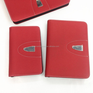 带拉链封口的PU皮革笔记本议程，豪华笔记本， - Product Image 4