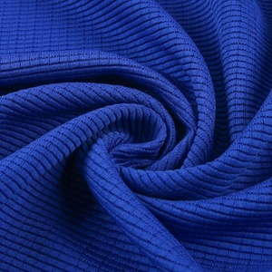 Best Sell Polyester Spandex Clothing <strong>Material</strong> Knitted <strong>Blue</strong> Jacquard Fabric for Clothes - Product Image 6