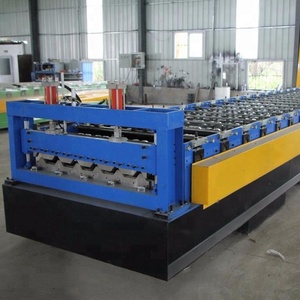 Mesin profil Panel atap logam otomatis, komponen roda gigi pelapis pembentuk ubin baja berwarna - Product Image 1