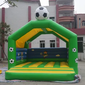 Used to outdoor playground Football sport inflatable bouncer jumping castle