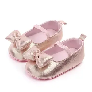 Chaussures à semelle souple pour bébés filles de 0 à 18 mois, vente en gros, qualité supérieure