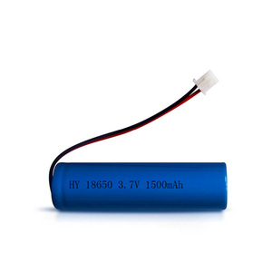 Batterie rechargeable lithium-ion 3.7v ICR18650 1500mah sélectionnée