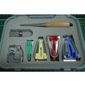 Xxs207b thiên vị Binder Set với một Presser chân Quilting công cụ, phụ kiện may - Product Image 1